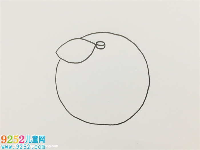 橘子的畫(huà)法