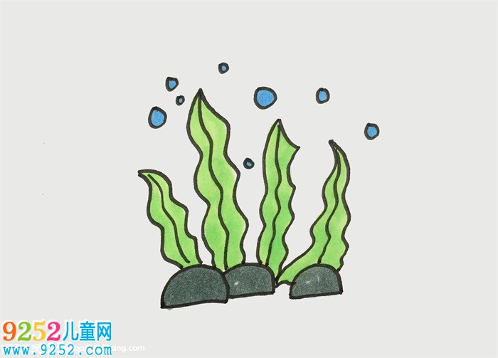 海草怎么畫