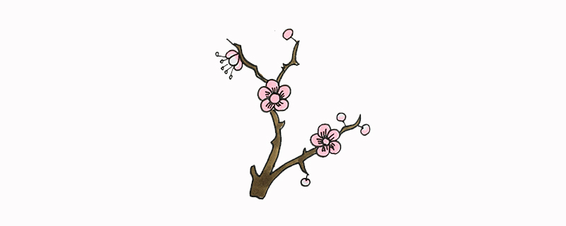 怎么畫(huà)梅花