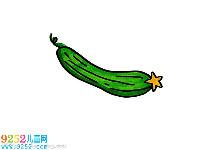 絲瓜的畫法