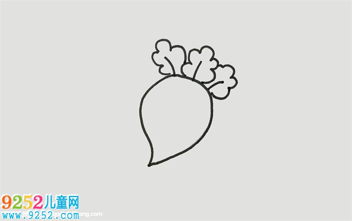 蘿卜怎么畫簡單又可愛