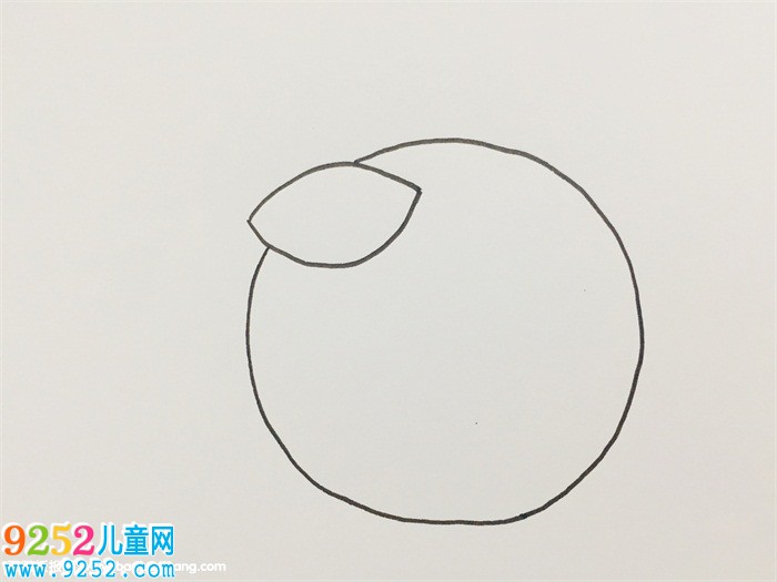 橘子的畫(huà)法