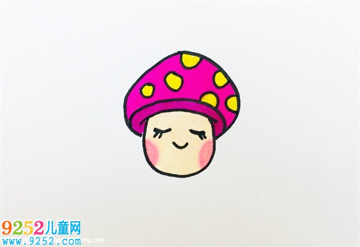 蘑菇頭怎么畫