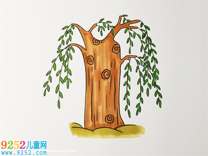 柳樹怎么畫簡(jiǎn)單又漂亮