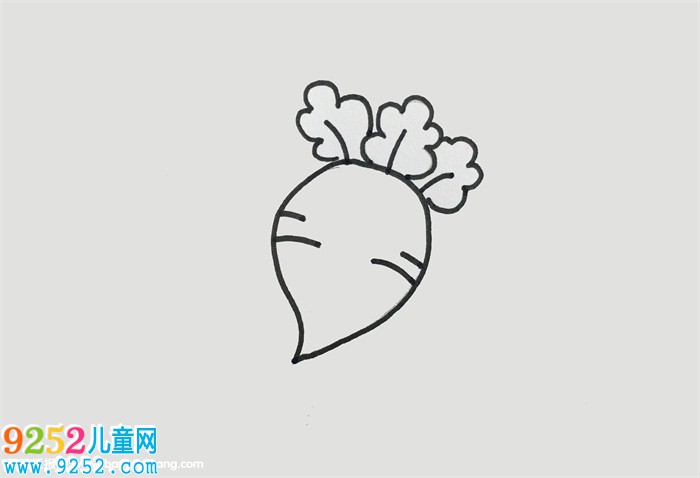 蘿卜怎么畫簡單又可愛