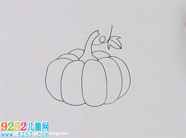 南瓜<a href=http://www.inspiredelm.com/jianbihua/ target=_blank class=infotextkey>簡(jiǎn)筆畫(huà)</a>