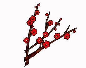梅花怎么畫漂亮又簡(jiǎn)單，兒童梅花的畫法簡(jiǎn)筆畫