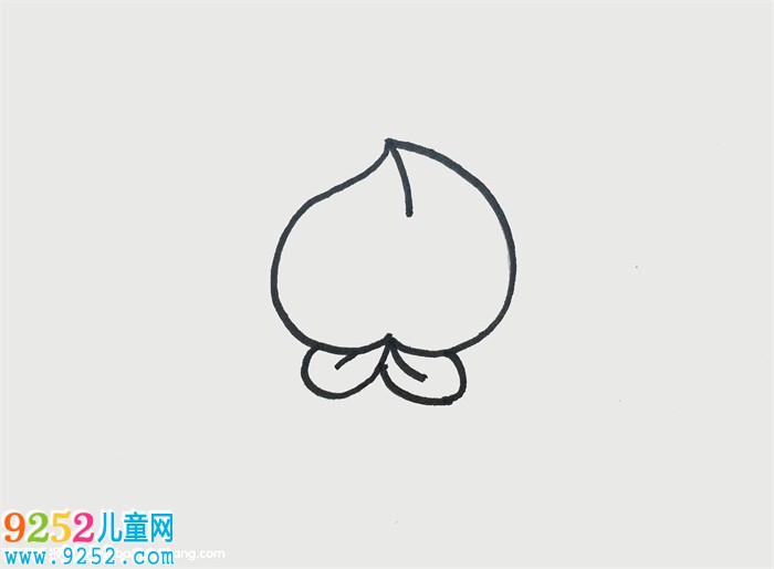 桃子怎么畫簡單又好看