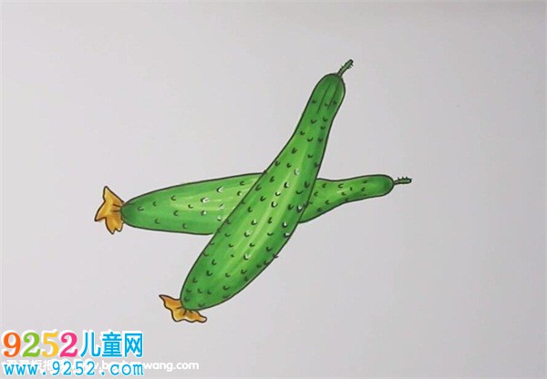 黃瓜<a href=http://www.inspiredelm.com/jianbihua/ target=_blank class=infotextkey>簡(jiǎn)筆畫(huà)</a>