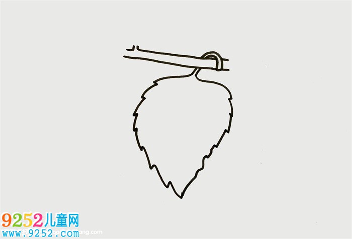 桑葉怎么畫