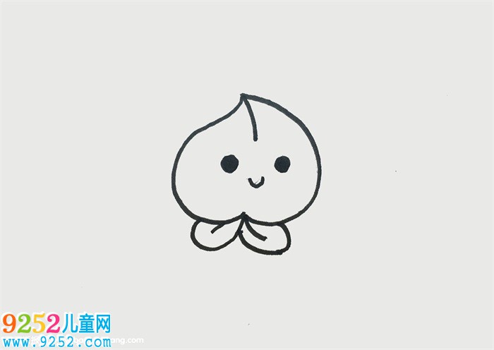 桃子怎么畫簡單又好看