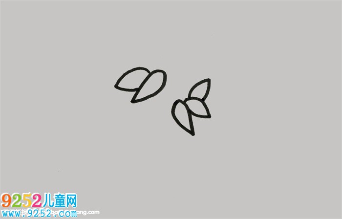 怎樣畫竹葉
