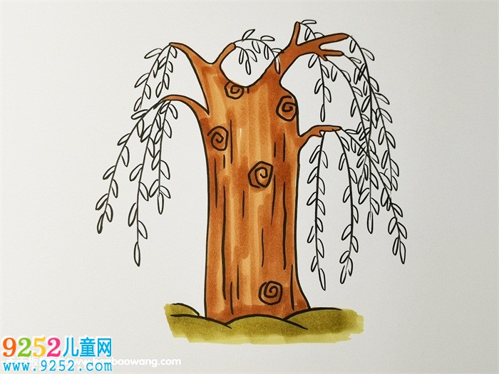 柳樹怎么畫簡(jiǎn)單又漂亮