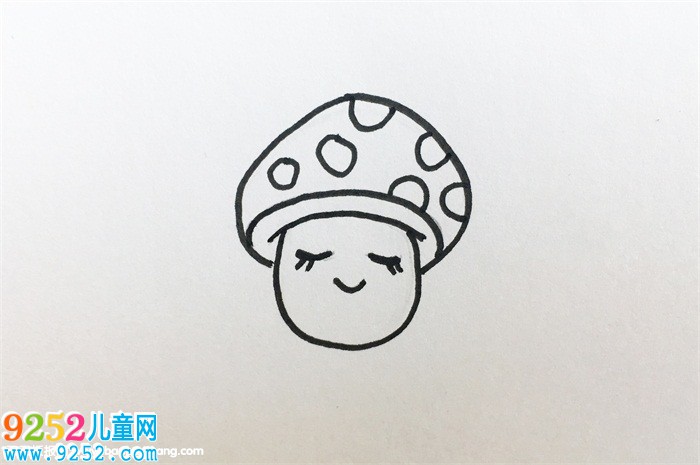 蘑菇頭怎么畫