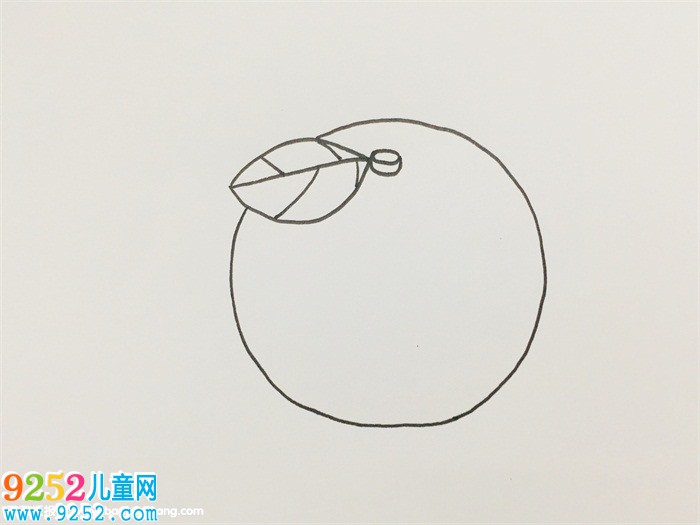 橘子的畫(huà)法