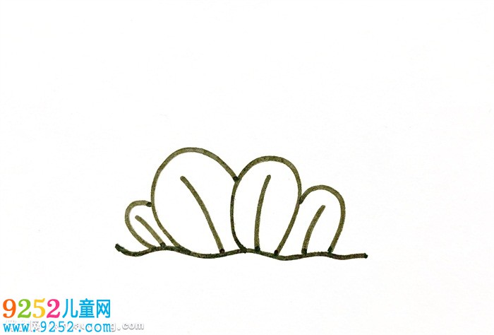 狗尾巴草怎么畫