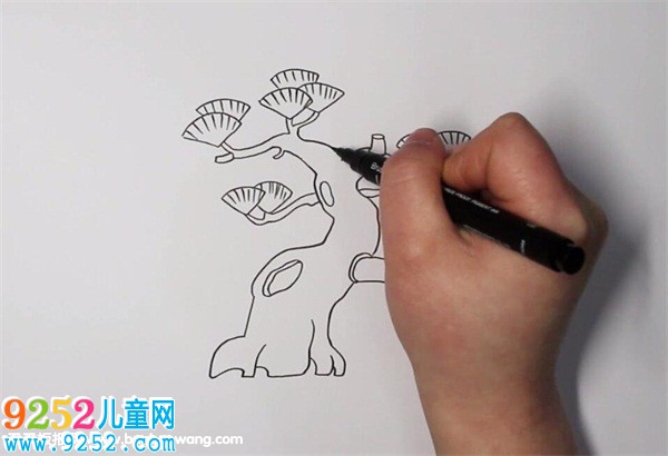 松樹(shù)<a href=http://www.inspiredelm.com/jianbihua/ target=_blank class=infotextkey>簡(jiǎn)筆畫(huà)</a>