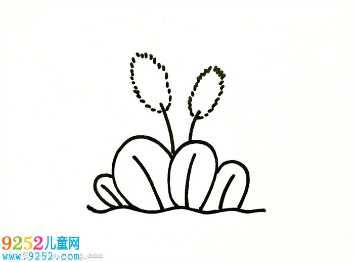 狗尾巴草怎么畫