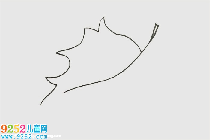 落葉怎么畫