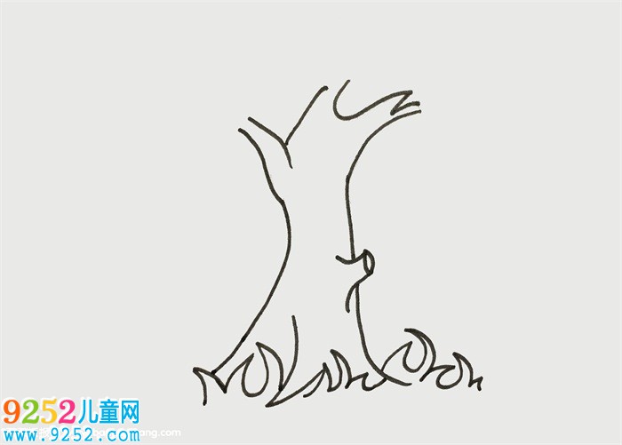 大樹怎么畫簡單又好看