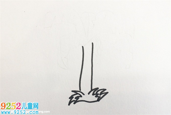 香蕉樹怎么畫