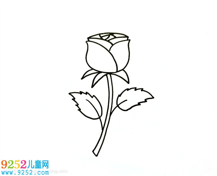 <a href=http://www.inspiredelm.com/ertonghua/ target=_blank class=infotextkey>兒童畫(huà)</a>玫瑰花簡(jiǎn)單畫(huà)法