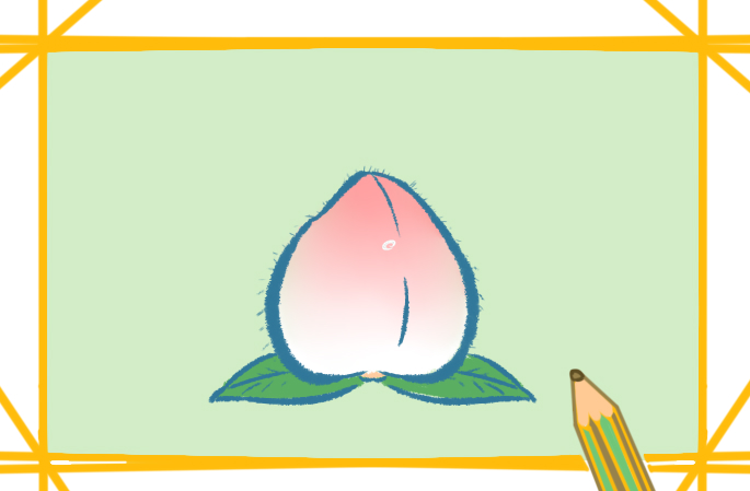 桃子要怎么畫_桃子簡(jiǎn)筆畫圖片一學(xué)就會(huì)