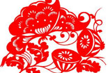 蝴蝶戲藕