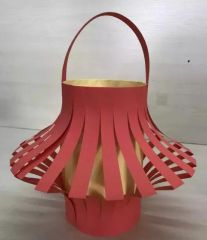 diy剪紙燈籠制作方法教程