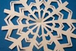 簡單的三種雪花剪紙圖案教程