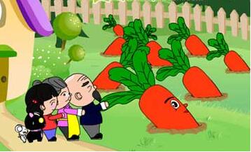 最新小班語言<a href=http://www.inspiredelm.com/jiaoan/ target=_blank class=infotextkey>教案</a>《拔蘿卜》