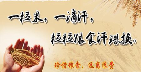 節(jié)約糧食反對浪費名言<a href=http://www.inspiredelm.com/juzi/ target=_blank class=infotextkey>句子</a>