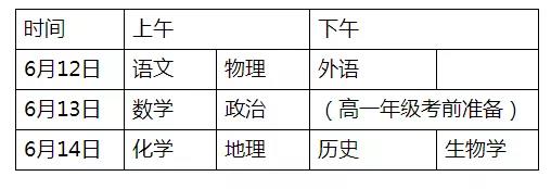 2022年湖南省高中學(xué)考<a href=http://www.inspiredelm.com/kaoshi/ target=_blank class=infotextkey>考試</a>時(shí)間、科目安排表