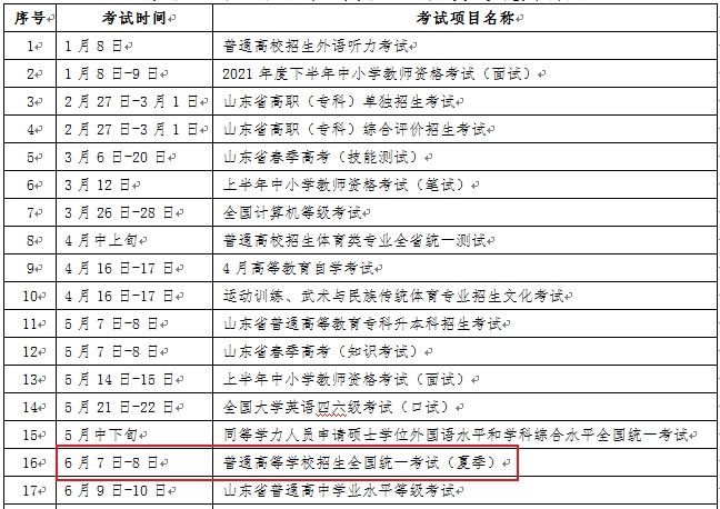 2022年新疆高考時間安排,新疆高考時間2022具體時間表
