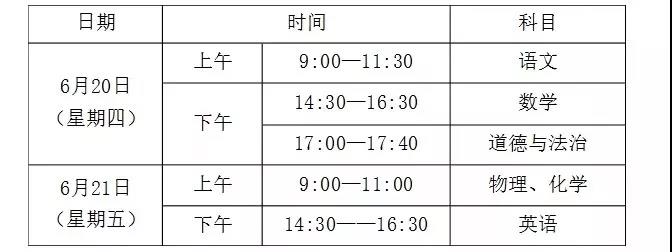 2022年湖北中考時(shí)間安排表,湖北中考2022具體時(shí)間