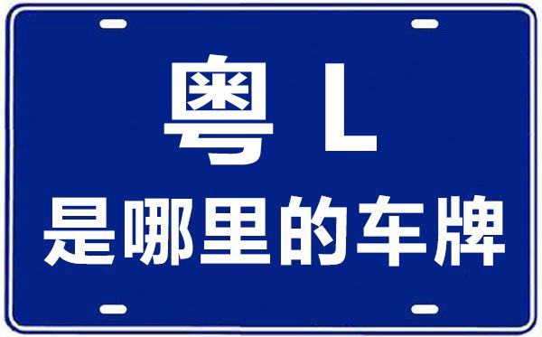 粵L是哪里的車牌號(hào),惠州的車牌號(hào)是粵什么