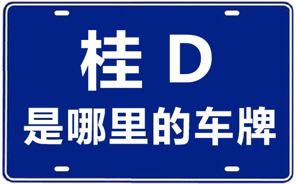 桂D是哪里的車牌號(hào),梧州的車牌號(hào)是桂什么