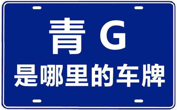 青G是哪里的車牌號(hào),玉樹的車牌號(hào)是寧什么