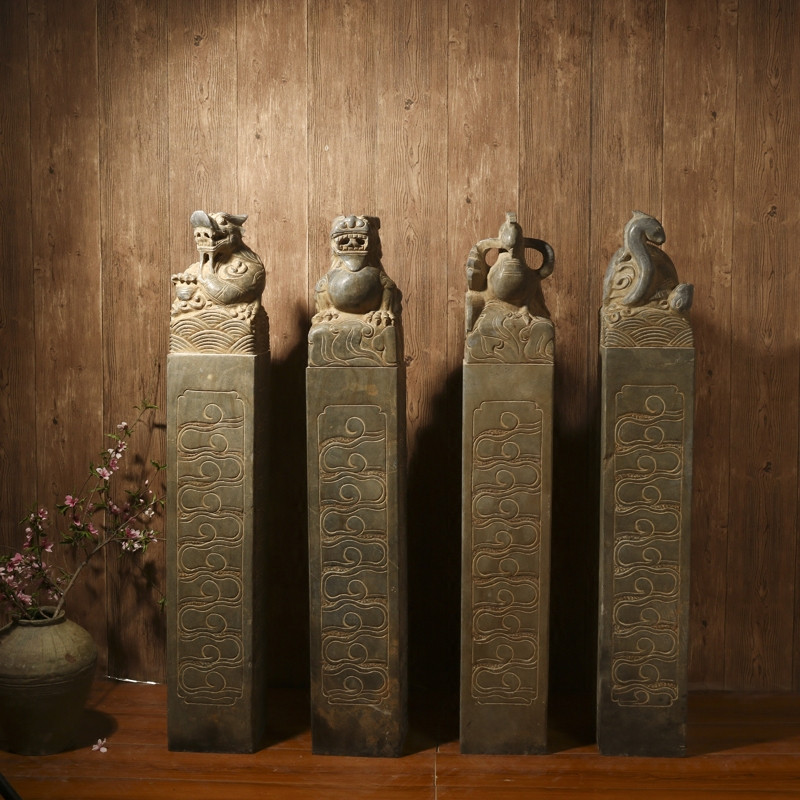 栓馬柱 栓馬柱