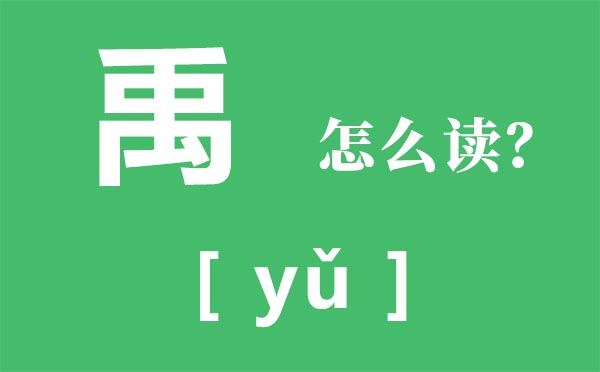 禹怎么讀,禹的拼音,大禹治水的<a href=http://www.inspiredelm.com/gushi/ target=_blank class=infotextkey>故事</a>