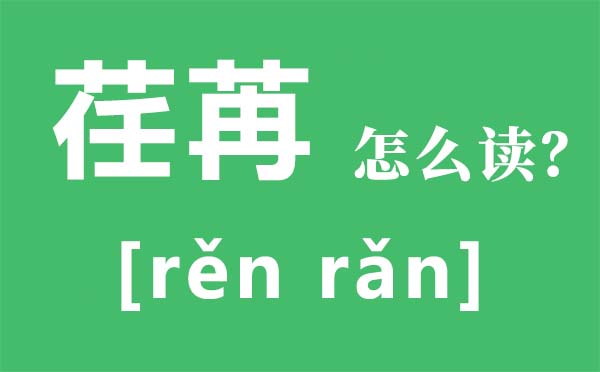 荏苒怎么讀拼音是什么,荏苒的意思是什么,時(shí)光荏苒是什么意思