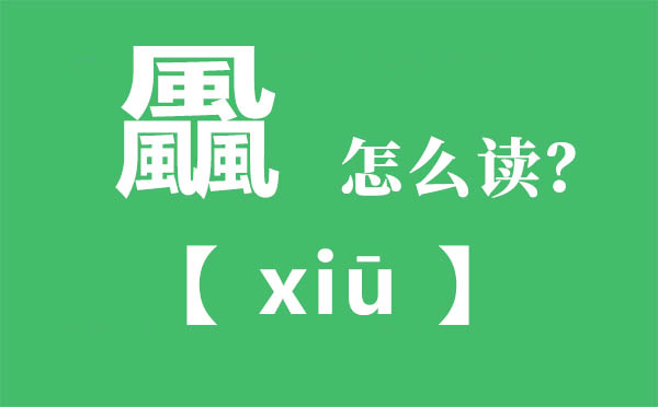 飍怎么讀,三個(gè)風(fēng)念什么,飍的拼音,飍字是什么意思