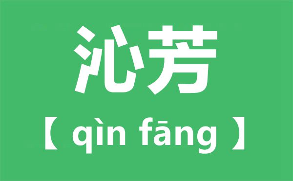 沁芳的意思是什么,紅樓夢中的“沁芳”好在哪里
