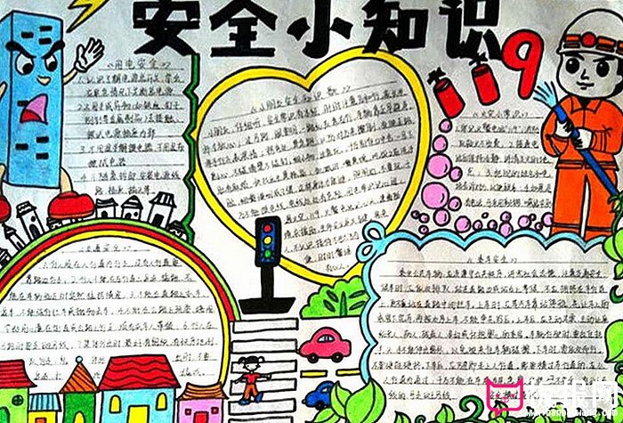 關(guān)于消防安全的手抄報(bào)，消防安全手抄報(bào)圖片
