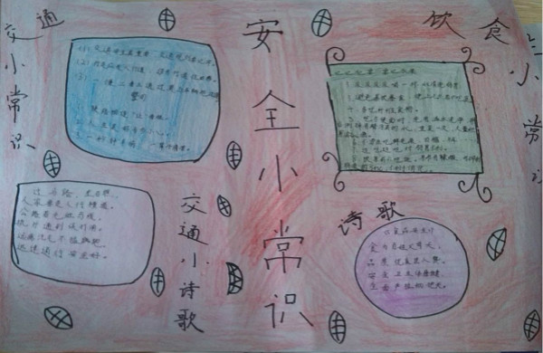 交通安全手抄報(bào)圖片，安全小常識(shí)