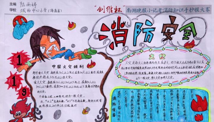 消防安全手抄報(bào)，安全你我