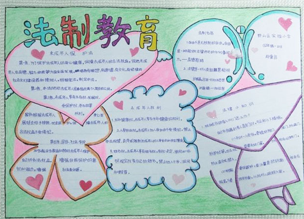 小學(xué)生法制教育活動(dòng)<a href=http://www.inspiredelm.com/shouchaobao/ target=_blank class=infotextkey>手抄報(bào)</a>，懂法很重要
