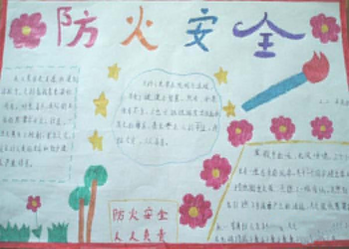 消防安全手抄報(bào)，消防安全知識(shí)