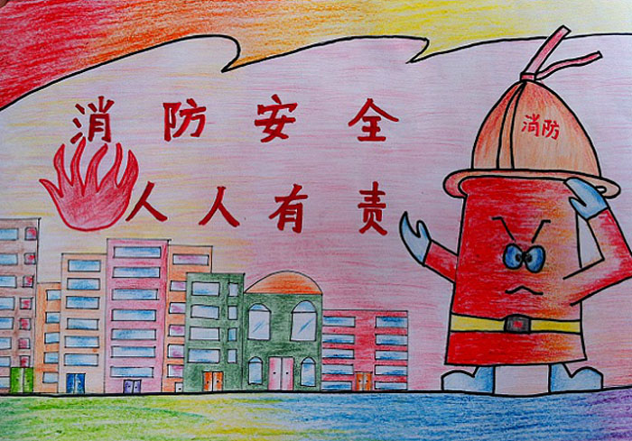 消防安全手抄報(bào)內(nèi)容，消防安全人人有責(zé)