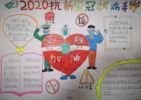 眾志成城武漢加油<a href=http://www.inspiredelm.com/shouchaobao/ target=_blank class=infotextkey>手抄報(bào)</a>精美模板